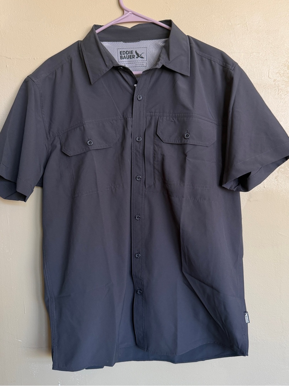 Eddie Bauer Atlas Exploration Flex Shirt – NWT – Size M – Carbon